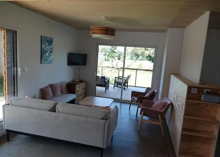 Vakantiehuis Maison Bois Les Conches 6/8 Pers